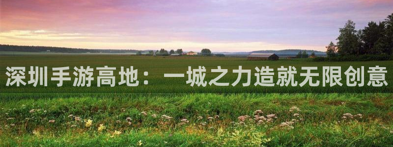 V8娱乐注册：深圳手游高地：一城之力造就无限创意