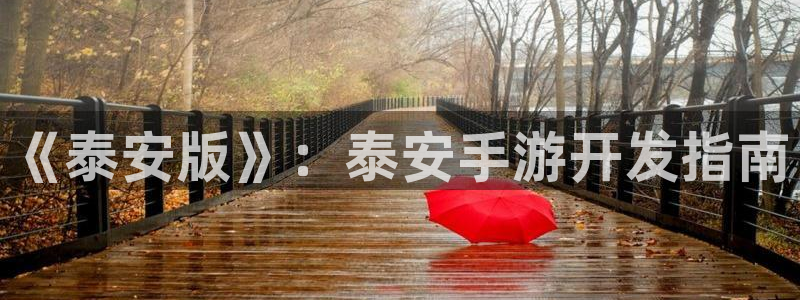 V8娱乐平台：《泰安版》：泰安手游开发指南
