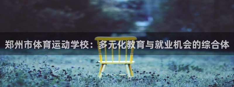 中山熊猫体育：郑州市体育运动学校：多元化教育与就业机会的综合体